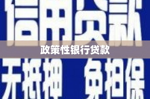 克什克腾旗政策性银行贷款