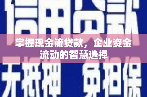 克什克腾旗掌握现金流贷款，企业资金流动的智慧选择