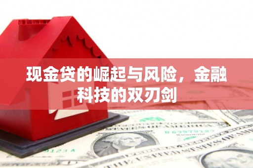 克什克腾旗现金贷的崛起与风险，金融科技的双刃剑